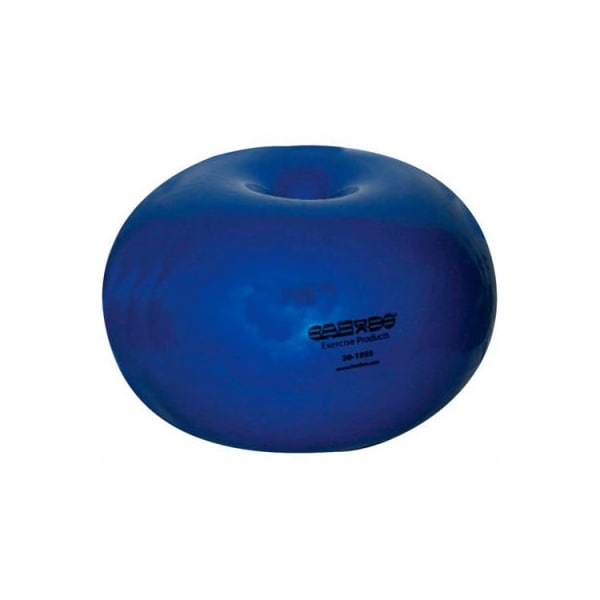 CanDo Donut Ball, 34" Dia. x 18"H, Blue, 300 lbs. Capacity